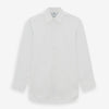 White West Indian Sea Island Cotton Shirt with T&A Collar and 3-Button Cuffs