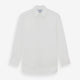 White Sea Island Quality Cotton Shirt with T&A Collar and Double Cuffs