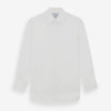 White Sea Island Quality Cotton Shirt with T&A Collar and Double Cuffs