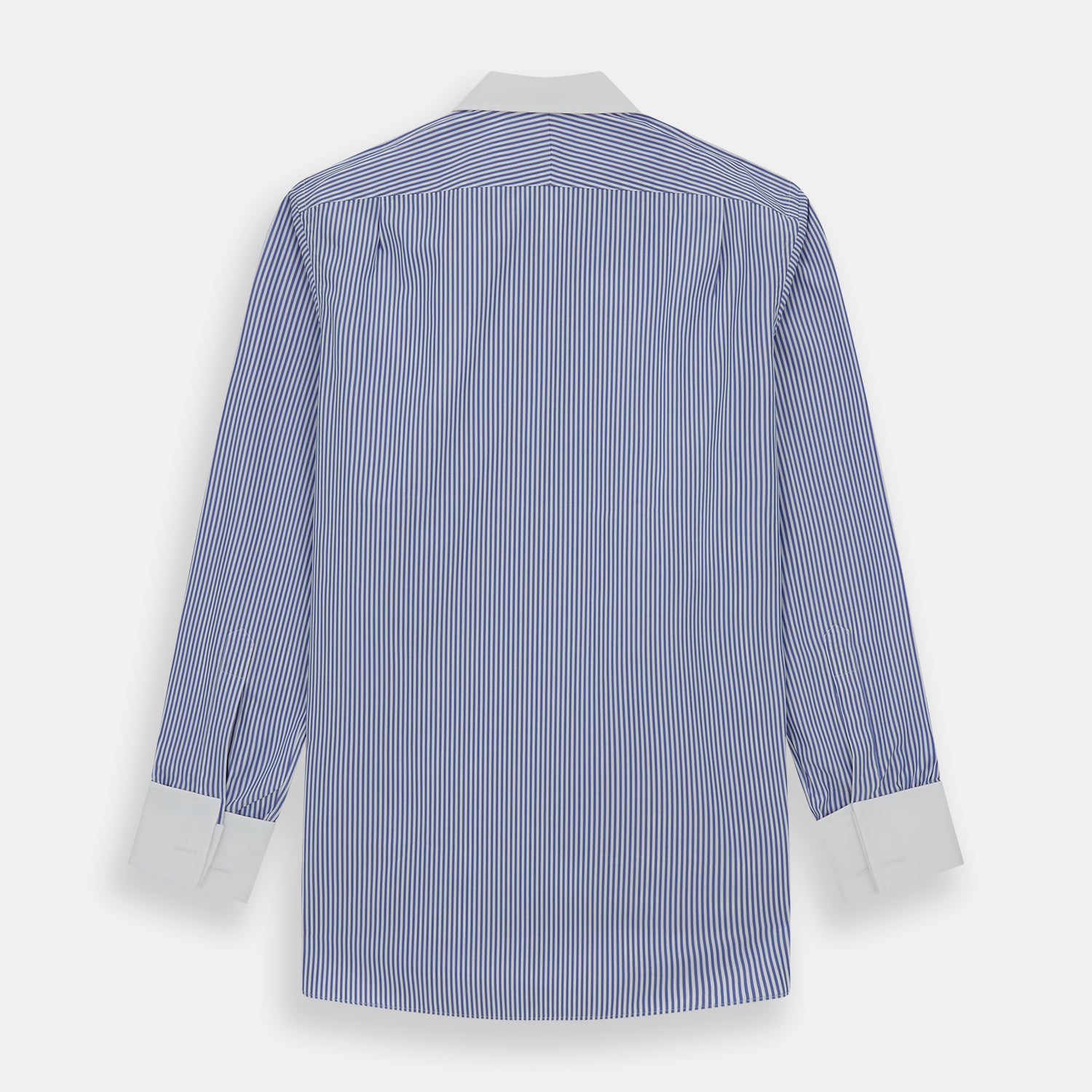 The Gekko Shirt with White Classic T&A Collar and Double Cuffs