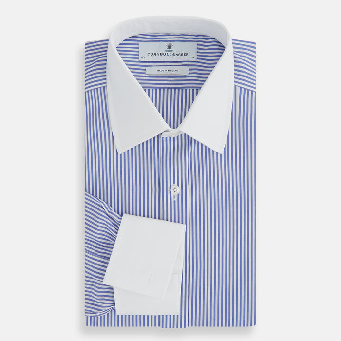 The Gekko Shirt with Contrast T&A Collar and Double Cuffs Image 4