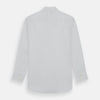 View 3 of product The White Royal Oxford Cotton Shirt by Turnbull & Asser features a button-down collar and 3-button cuffs—ideal for minimalist looks. Shown against a plain white background.