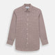 Burgundy Multi Micro Check Mayfair Shirt