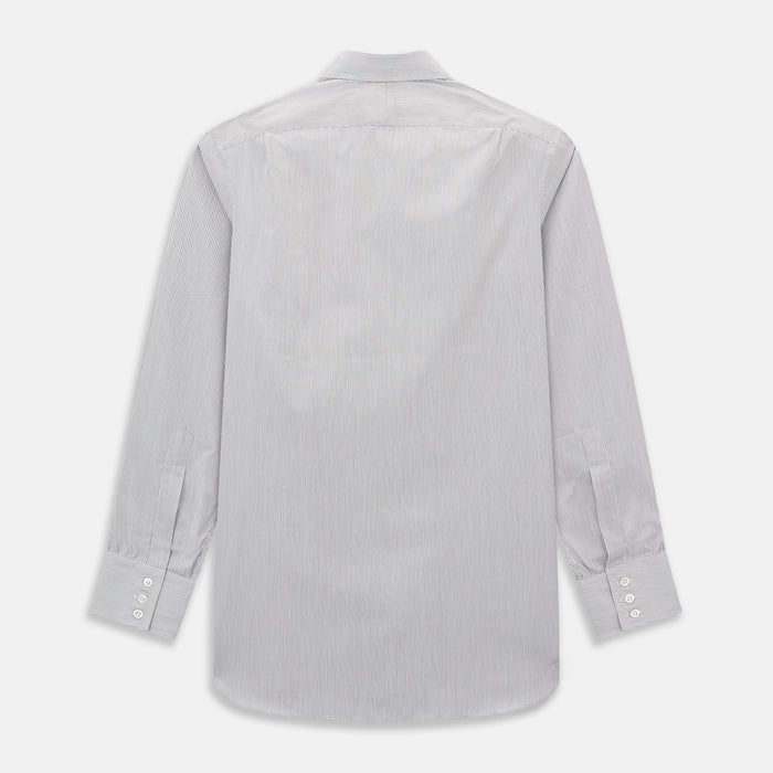 Brown Ripple Double Pinstripe Mayfair Shirt Image 2