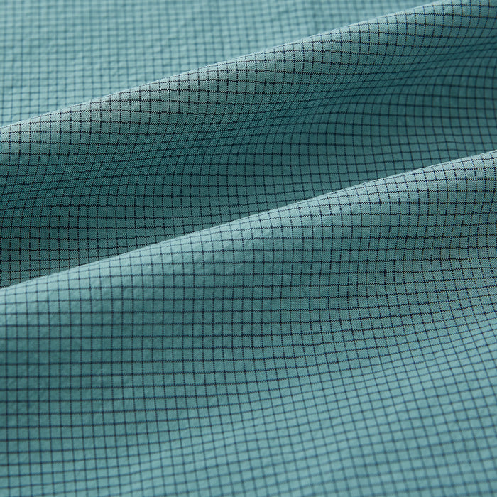 Sage Pin Check Mayfair Shirt Image 5