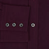 View 4 of product Dark Burgundy Pinstripe Mayfair Shirt 19