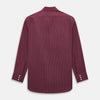 View 3 of product Wine Pinstripe Mayfair Shirt 19