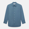 View 1 of product Steel Grey Pinstripe Mayfair Shirt 19