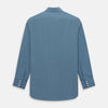View 3 of product Steel Grey Pinstripe Mayfair Shirt 19