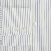 View 4 of product Navy Thin Track Stripe Mayfair Shirt 15