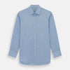 Light Blue End-on-End Shirt with T&A Collar and 3-Button Cuffs