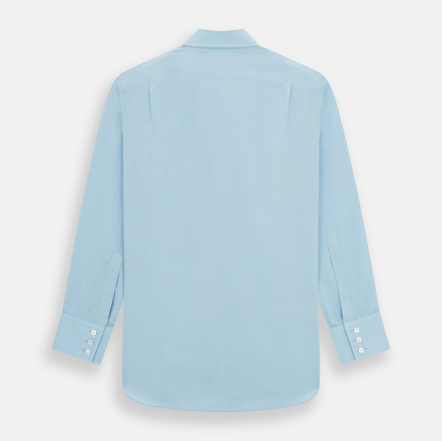 Blue Cotton Cashmere Mayfair Shirt