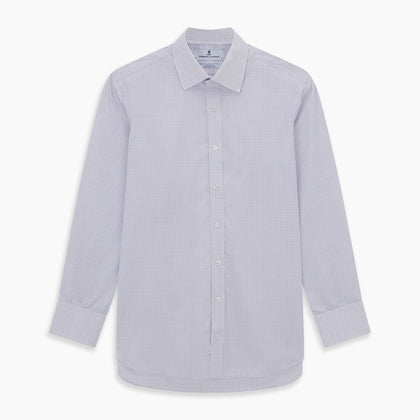 Red and Blue Tattersall Check Mayfair Shirt Image 5