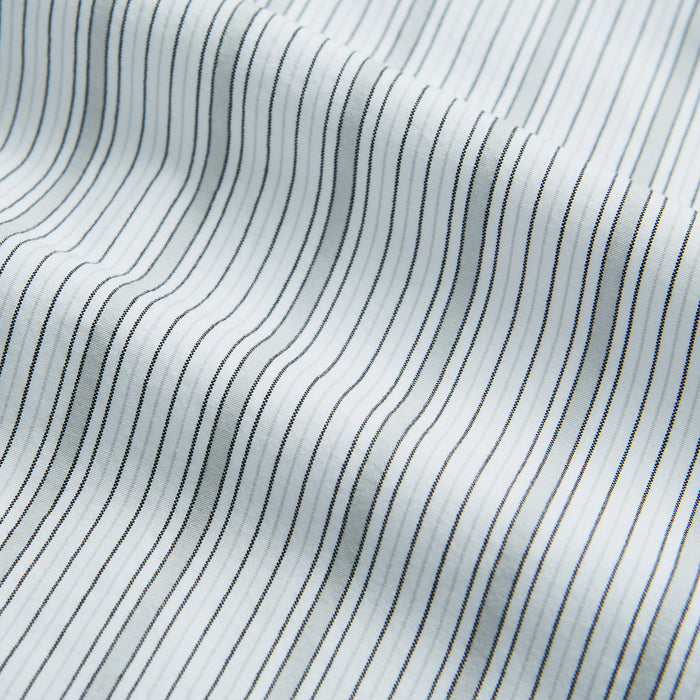 Grey Fine Track Stripe Mayfair Shirt Image 4
