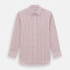 Pink Multi Track Stripe Mayfair Shirt