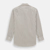 Brown Multi Track Stripe Mayfair Shirt