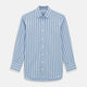 Blue Track Stripe Mayfair Shirt