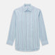 Green and Blue Shadow Pinstripe Mayfair Shirt