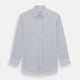 Blue Fine Graph Check Mayfair Shirt