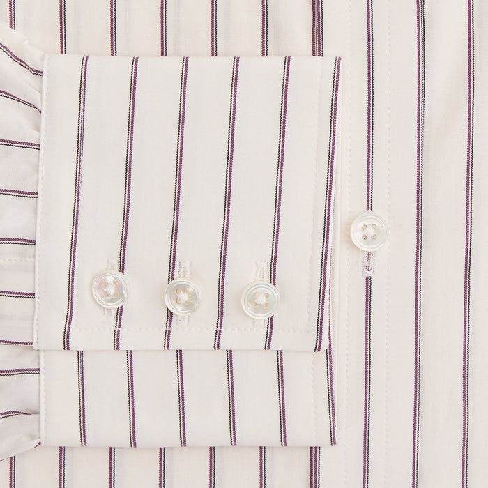Purple Halo Stripe Mayfair Shirt Image 2