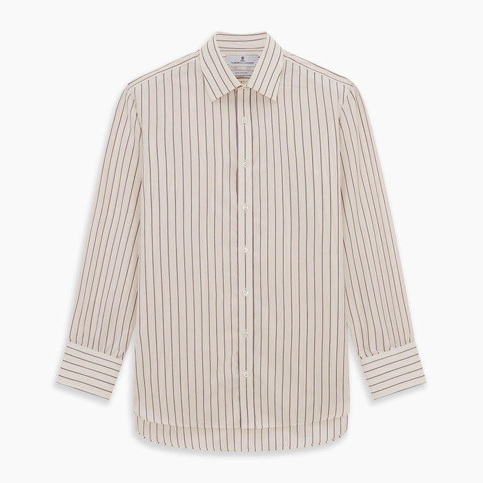 Purple Halo Stripe Mayfair Shirt Image 5