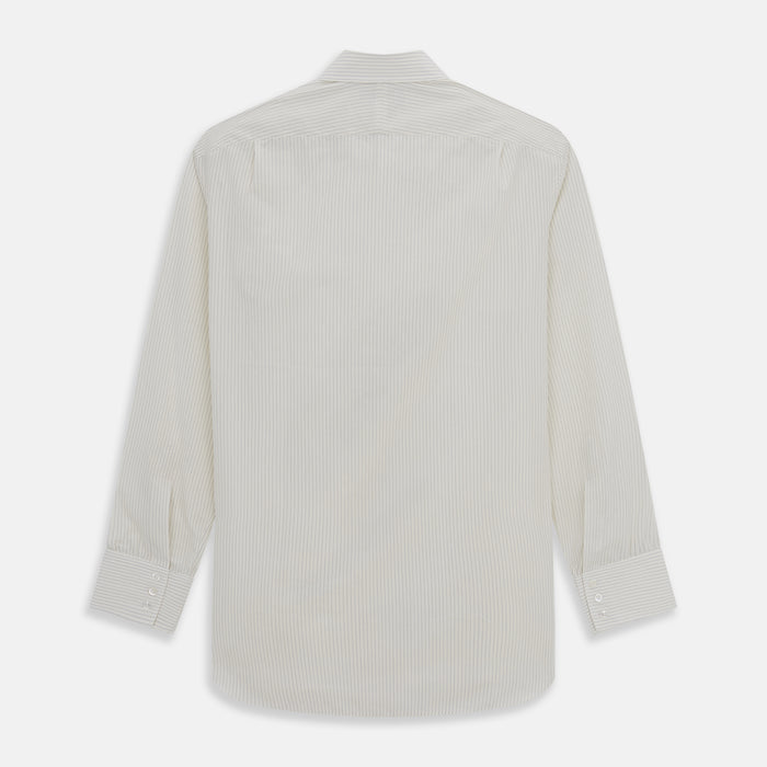 Pale Blue Pinstripe Mayfair Shirt Image 4