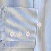 Blue and White Pencil Stripe Mayfair Shirt