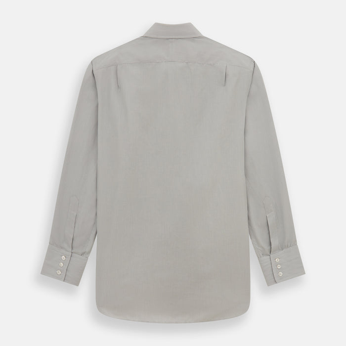Pale Blue Fine Stripe Mayfair Shirt Image 4
