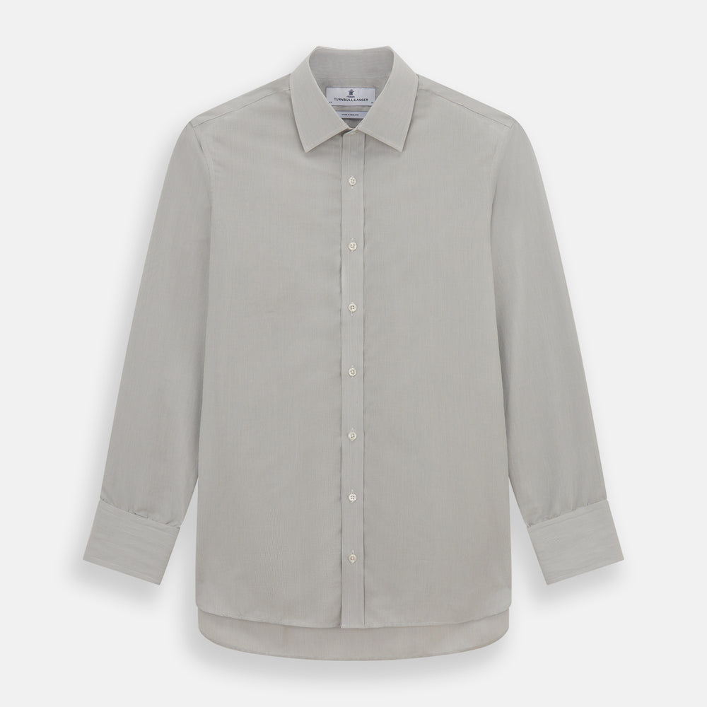 Pale Blue Fine Stripe Mayfair Shirt