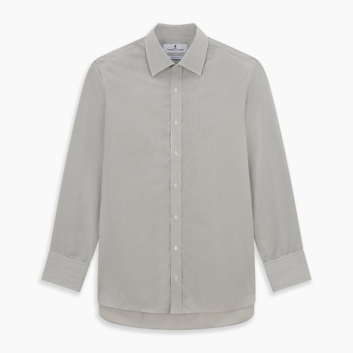 Pale Blue Fine Stripe Mayfair Shirt Image 5