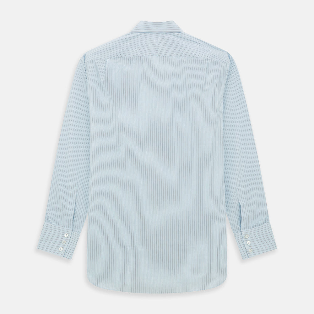 Blue Multi Pinstripe Mayfair Shirt
