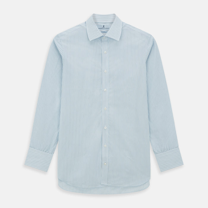 Blue Multi Pinstripe Mayfair Shirt