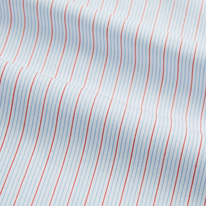 Red Multi Pinstripe Mayfair Shirt Image 4