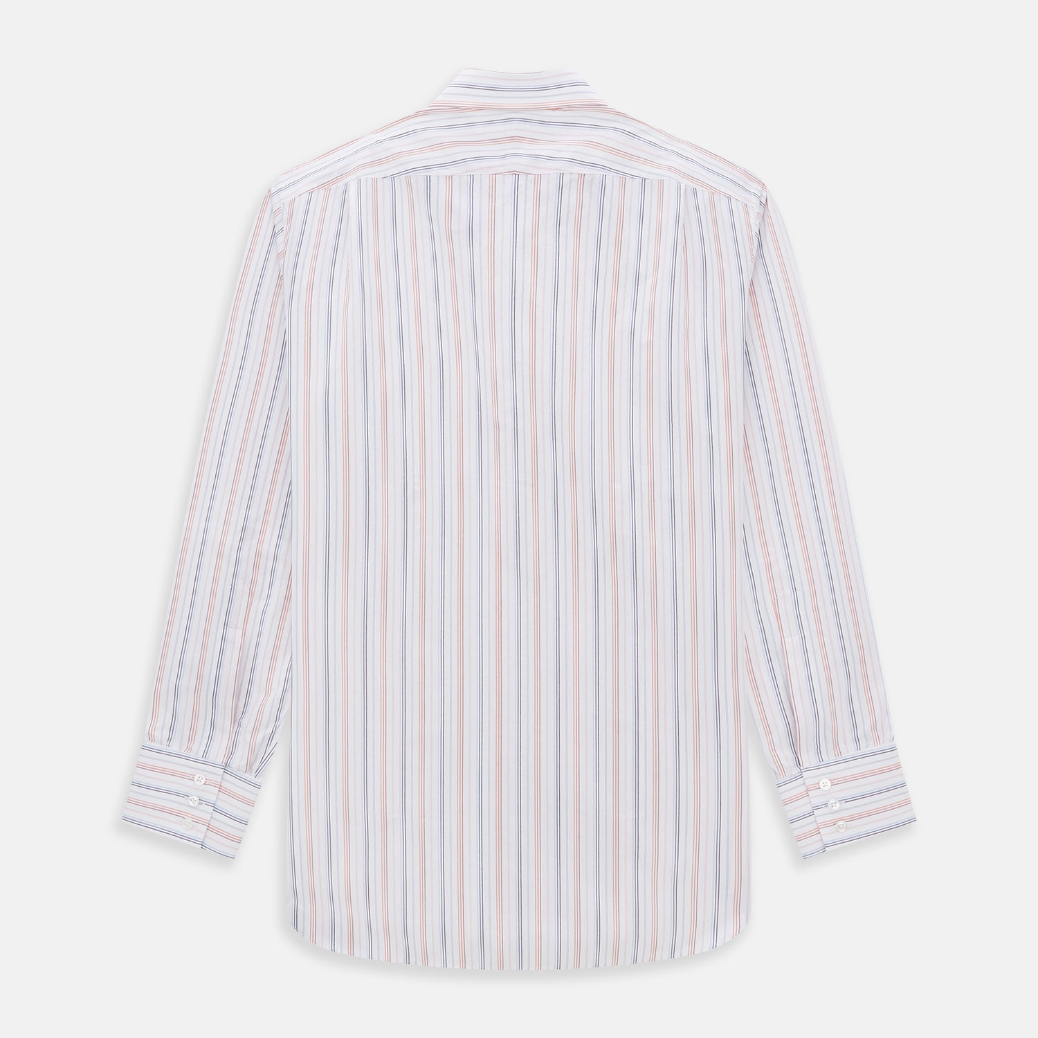 Orange and Blue Multi Stripe Mayfair Shirt