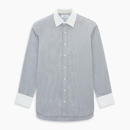 SHIRTS RF NEW WH T&A CLR WHITE DC NAVY BLUE CHK Image 6