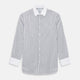 SHIRTS RF NEW WH T&A CLR WHITE DC NVY STRP ON WHT 15