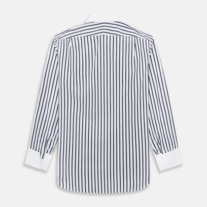 SHIRTS RF NEW WH T&A CLR WHITE DC NVY STRP ON WHT Image 2