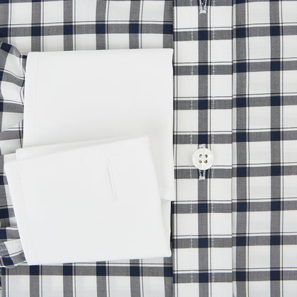 SHIRTS RF NEW WH T&A CLR WHITE DC NAVY CHK ON WHT Image 3