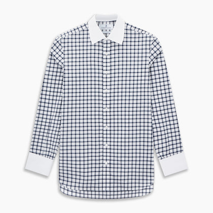 SHIRTS RF NEW WH T&A CLR WHITE DC NAVY CHK ON WHT Image 6