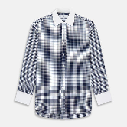 SHIRTS RF NEW WH T&A CLR WHITE DC NAVY CHK ON WHT