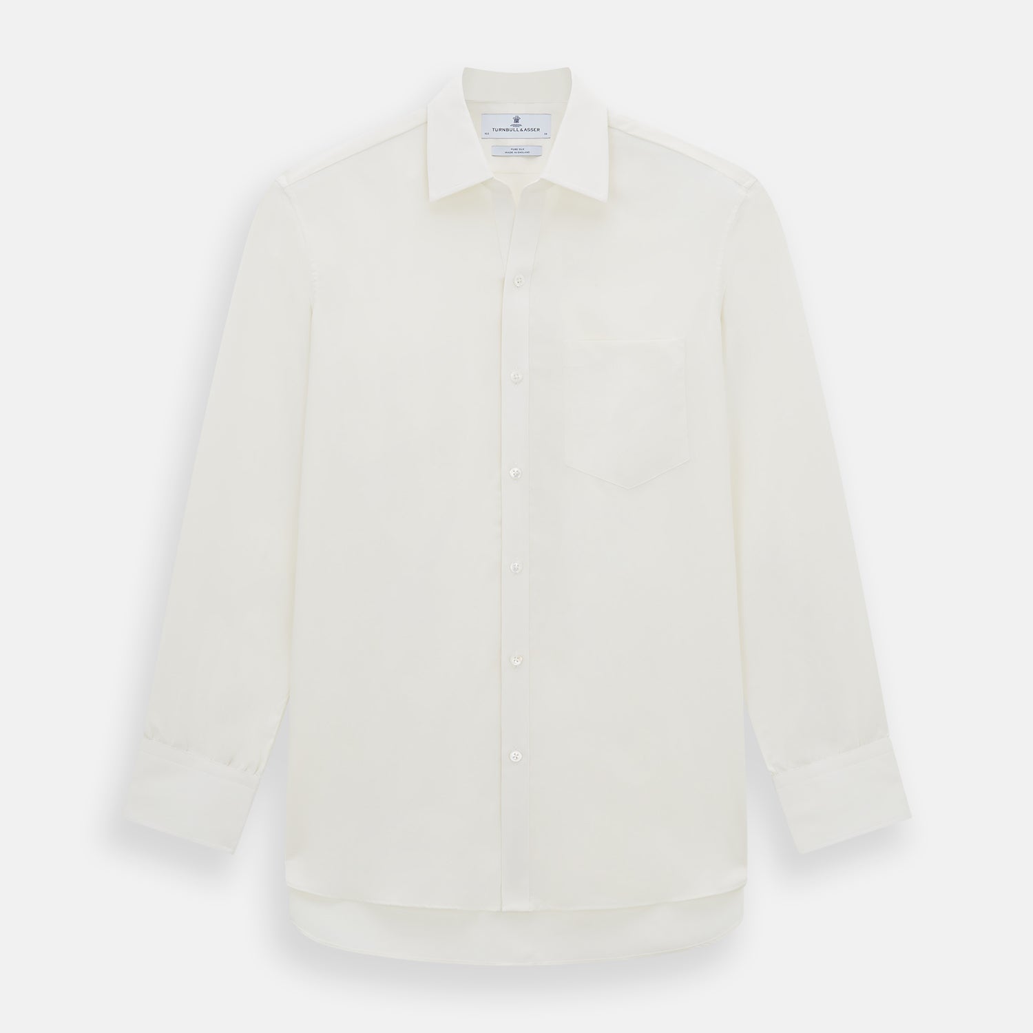 Cream Silk Chelsea Shirt – Turnbull & Asser