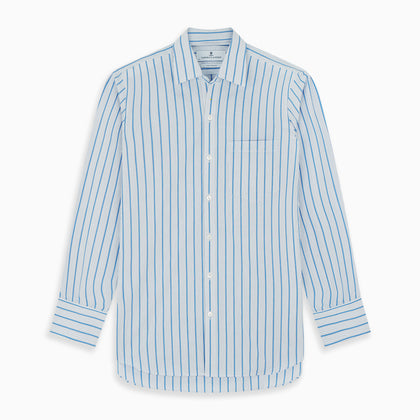 Blue Multi Track Stripe Chelsea Shirt Image 6