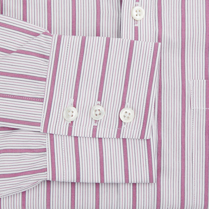 Purple Multi Track Stripe Chelsea Shirt Image 2