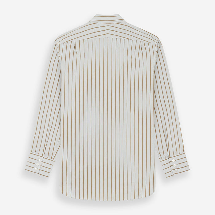 Brown Multi Track Stripe Chelsea Shirt Image 5