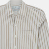 Brown Multi Track Stripe Chelsea Shirt