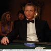 View 2 of product The Turnbull & Asser Casino Royale White Dress Shirt, as seen on James Bond, features long sleeves, a button-down front, and classic collar and cuffs. Displayed against a plain white background.