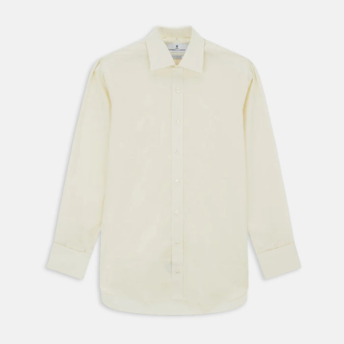 Tomorrow Never Dies Cream Cotton Hamburg Shirt As Seen on James Bond Image 6