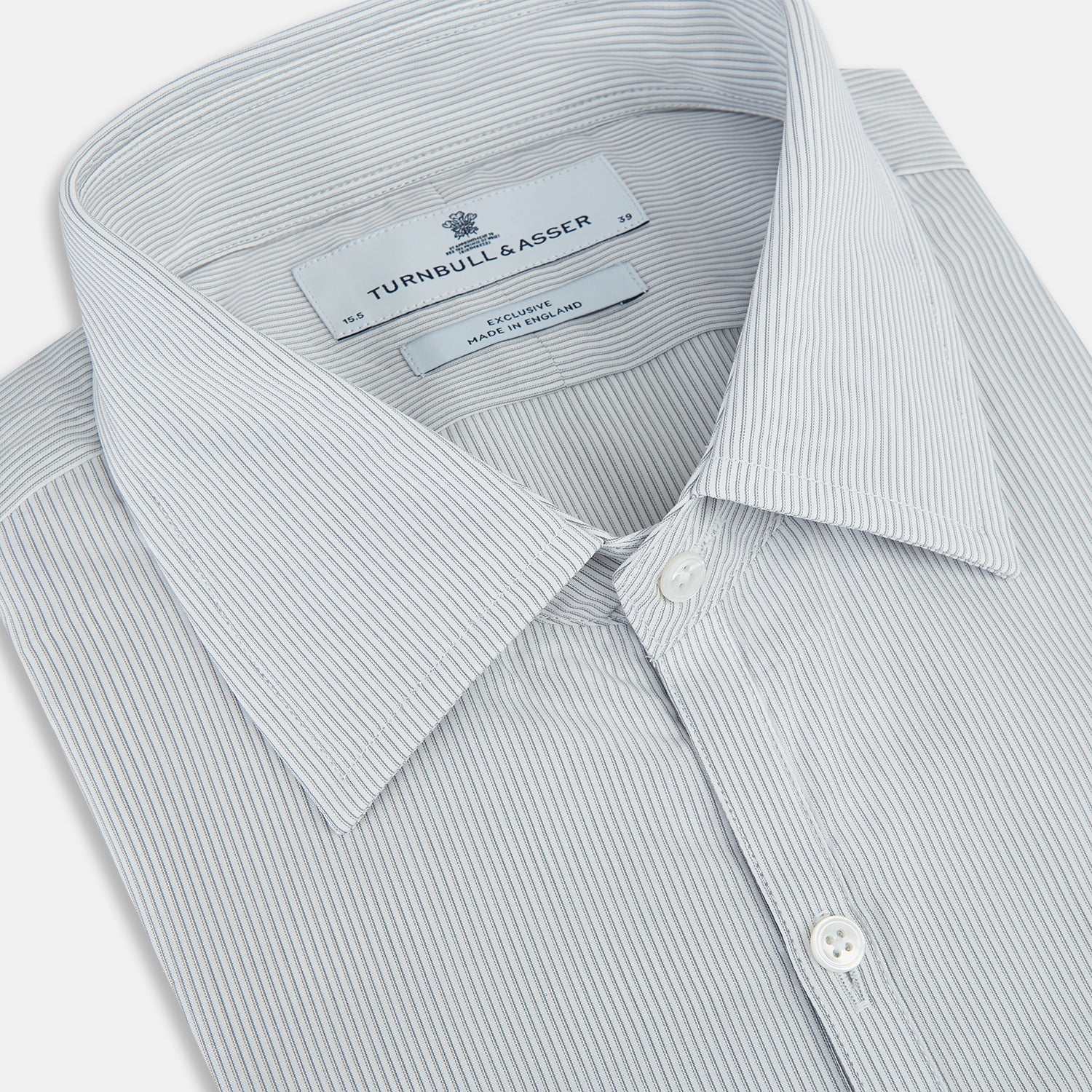 View 2 of product Grey Ripple Double Pinstripe Westminster Shirt 15