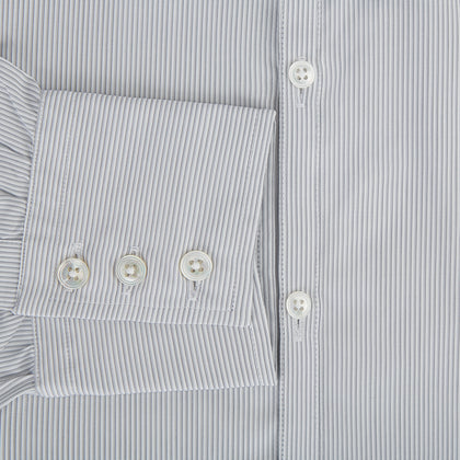 Grey Ripple Double Pinstripe Westminster Shirt Image 3