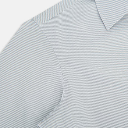 Grey Ripple Double Pinstripe Westminster Shirt Image 5